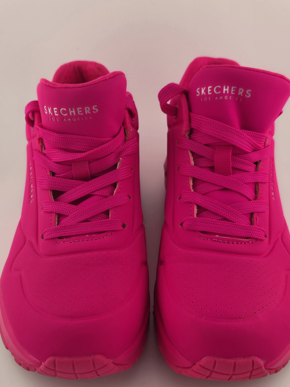 Skechers Women's Neon Pink Athletic Sneakers